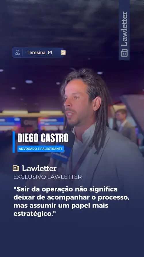 Reel de Diego Castro sobre delegação e time
