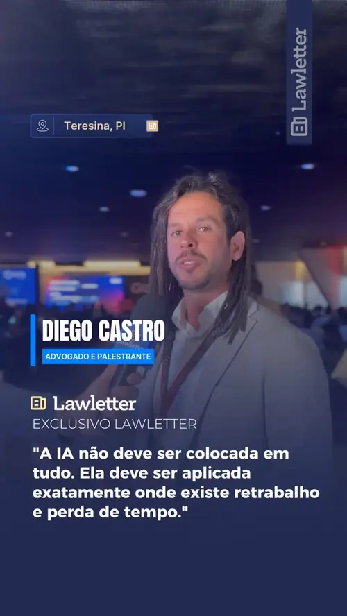 Reel de Diego Castro sobre organização do escritório
