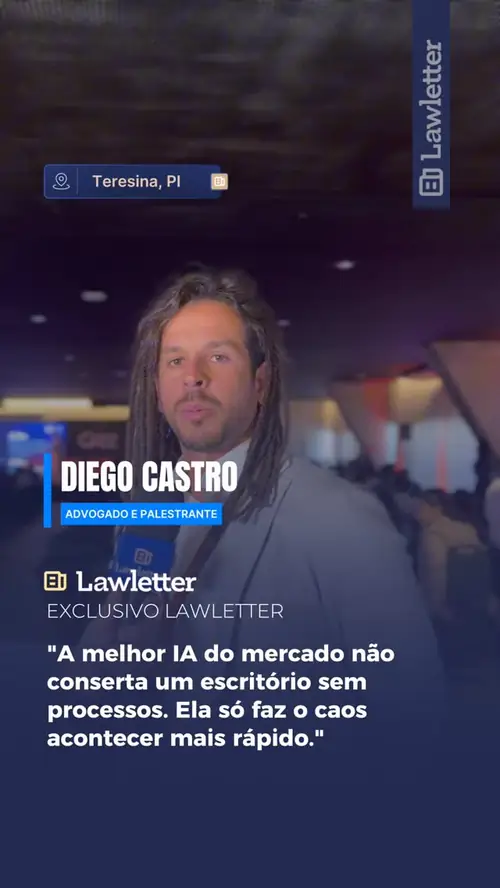 Reel de Diego Castro sobre eficiência operacional