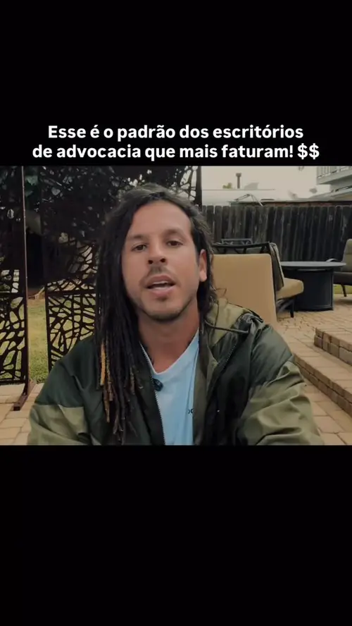 Reel de Diego Castro sobre contratação e equipe jurídica